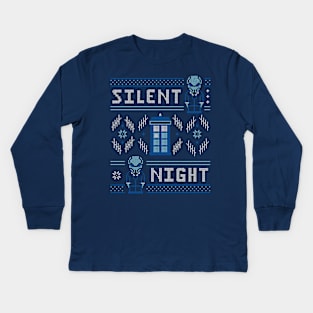 Silence Night Kids Long Sleeve T-Shirt